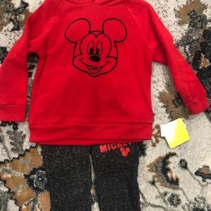 Boys Mickey set(hoodie, joggers)